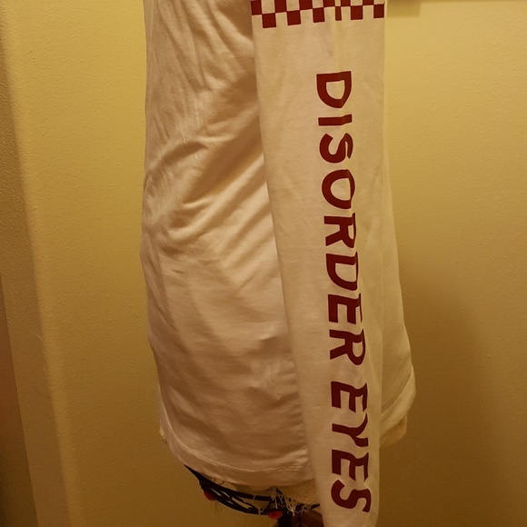 Zara men Longsleeves graphic shirt" DISORDER EYES, - Picture 4 of 7